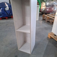 Стеллаж деревянный 2 полки 30*30*100