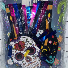 Это набор для украшения вечеринки «День мертвых»