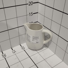 Молочник 0,390л 12см (Икеа)
