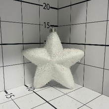 Звезда белая из пенопласта