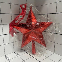 Звезда красная 15см