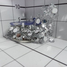 Гирлянда HOME CLUB 500*3.5см серебро