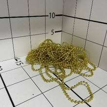 Бусы золотые