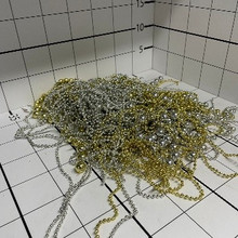 Бусы серебряные
